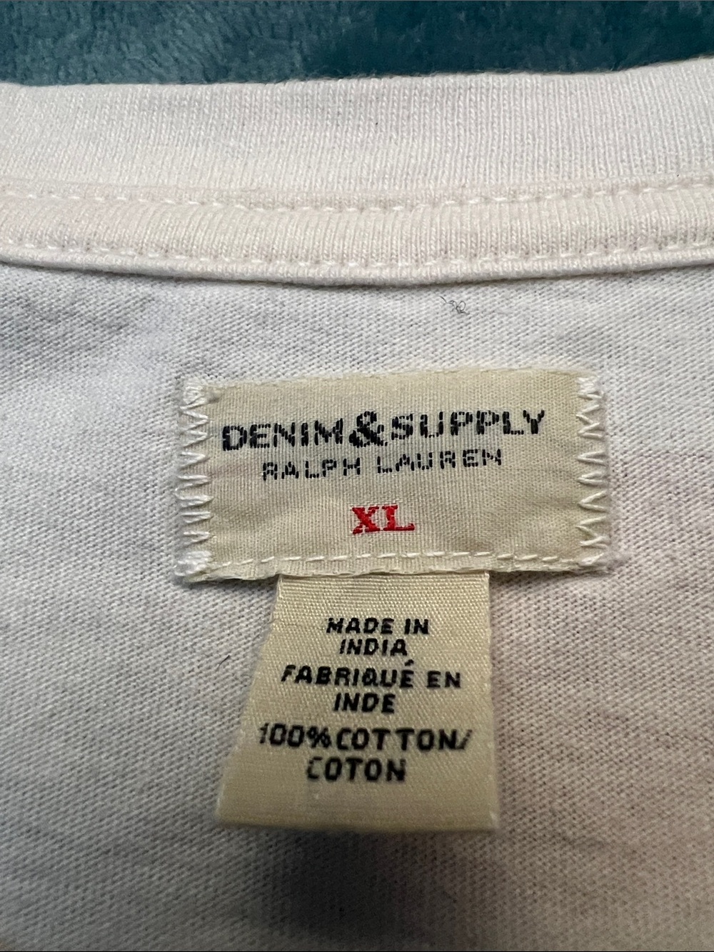 Ralph Lauren Denim & Supply Tee USA flag style , good condition 👍 - Picture 6 of 8
